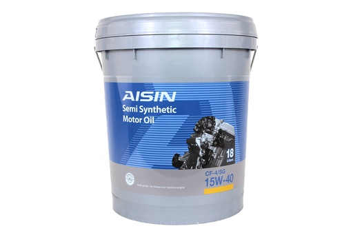 [9NAECSF15418PL] AISIN econTECH Semi Synthetic Motor Oil 15W-40 CF-4/SG