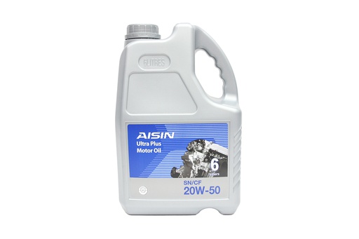 [9NAESSN2056P] AISIN econTECH+ Semi Synthetic Motor Oil 20W-50 SN PLUS 
