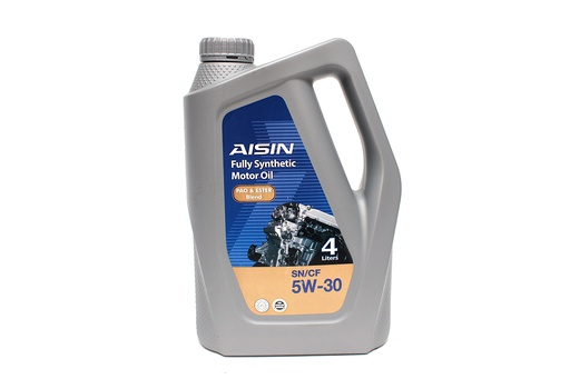 [9NAESEN0534P] Nhớt Động Cơ Aisin 5W-30 SN/CF PAO & ESTER Blend 4 Lít ESEN0534P