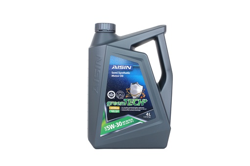 [9NAESSN0534PN] AISIN greenTECH+ Semi Synthetic Motor Oil 5W-30 SN PLUS 