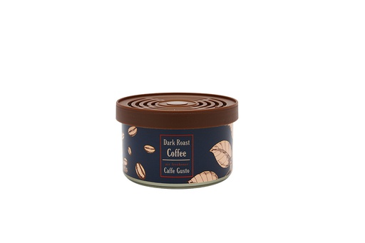 [STF242IV1] Sáp thơm café AIR-Q CAFFE GUSTO CAN NO.242IV-1(Q51II-1) 36g Dark Roast Coffee