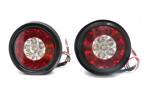 [DXVI05012DT] LED Lamp Viair VI-050-12V ₵ 132*36.5mm 2PCS/SET Red/white