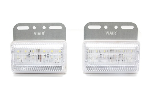 [DXVI10112T] Đèn hông chữ nhật lớn VIAIR VI-101-12V trắng 115*100*25mm 2PCS/SET