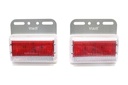 Đèn hông chữ nhật lớn VIAIR VI-101-24V đỏ 115*100*25mm 2PCS/SET