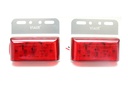 Đèn hông chữ nhật nhỏ VIAIR VI-102-24V đỏ 104*93*23.5mm 2PCS/SET