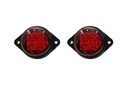 Đèn hông tròn VIAIR VI-004-12V đỏ 85*30*61.5mm 2PCS/SET