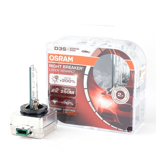 [BDOXN35W66340XNL] Bóng Xenon D3S 35W PK32D-5 Night Breaker 66340XNL-HCB Hiệu Osram