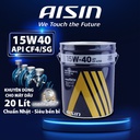 AISIN econTECH Semi Synthetic Motor Oil 15W-40 CF-4/SG