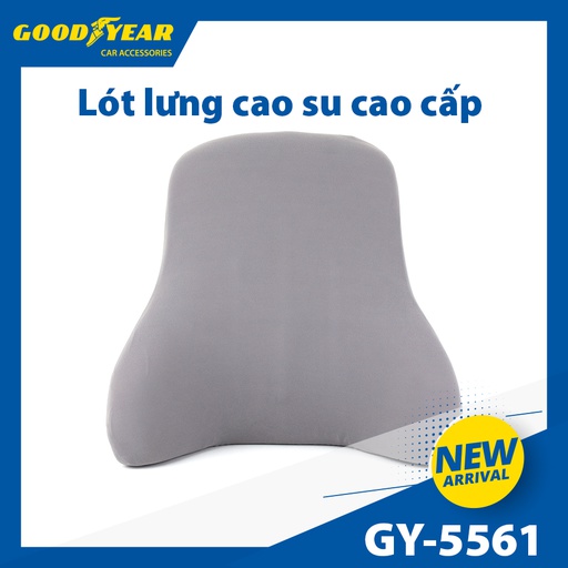 [LLGY5561] Lót lưng cao cấp GOODYEAR GY-5561 (45*40*14CM) xám đen