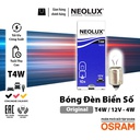 Bóng đèn biển số T4W (BA9s) 12V 4W N233 Hiệu NEOLUX