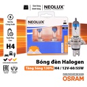 Bóng Halogen Tăng Sáng 130% H4 12V 60/55W N472EL1-2SCB Hiệu Neolux