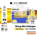 Bóng Halogen Phá Sương H4 12V 60/55W P43T N472W-2SCB Hiệu Neolux