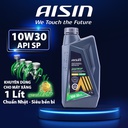 Nhớt Động Cơ Aisin 10W-30 SN PLUS greenTECH+ Semi Synthetic 1 Lít ESSP1031PB