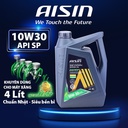 Nhớt Động Cơ Aisin 10W-30 SN PLUS ESSP1034PB greenTECH+ Semi Synthetic 4 Lít