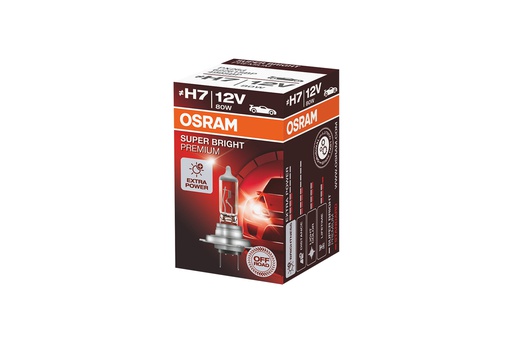 [BDOH712V62261SBP] Bóng Halogen Super Bright Premium H7 12V 80W 62261SBP Hiệu Osram